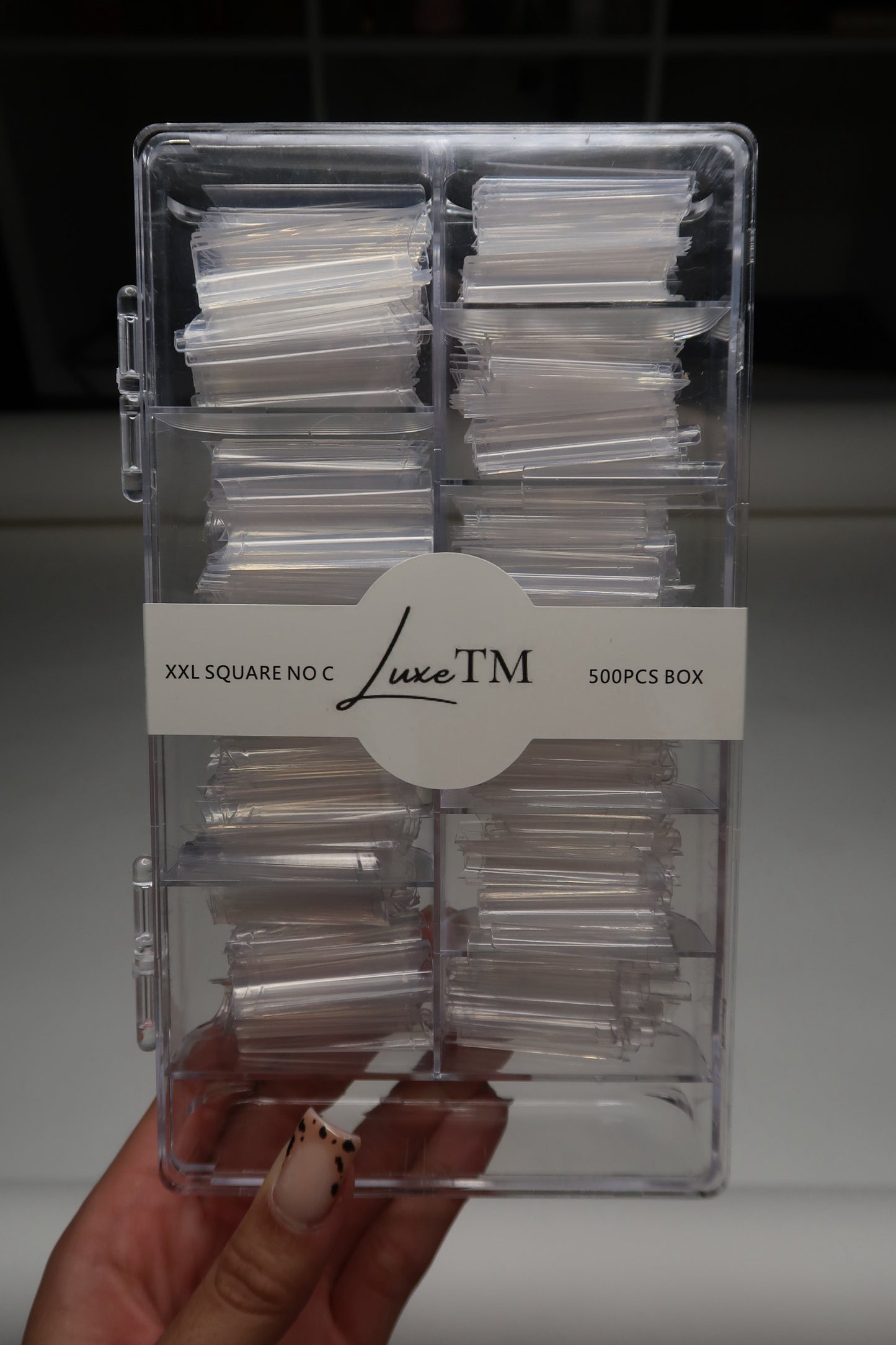 XXL Square Nail Tips - 500pcs
